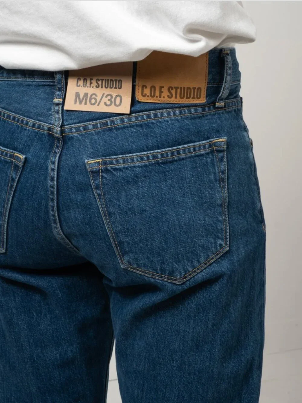 M6 Straight Fit Organic Jeans